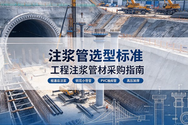 新邱注浆管选型标准