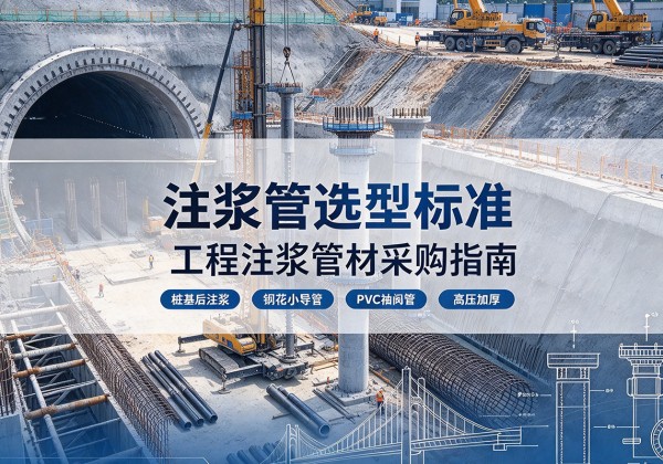 新邱注浆管选型标准